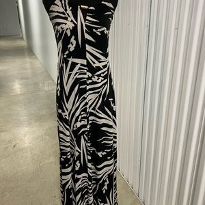 Black and white dress